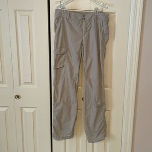 Columbia travel/hiking pants, Omnishade, convertible to capri, women’s size 8